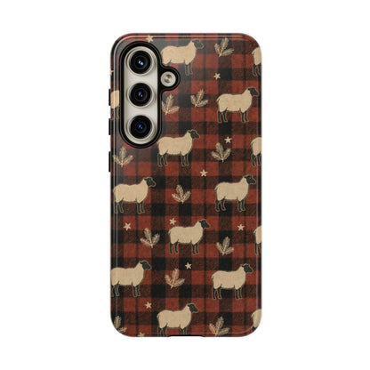 Plaid Sheep Tough Case