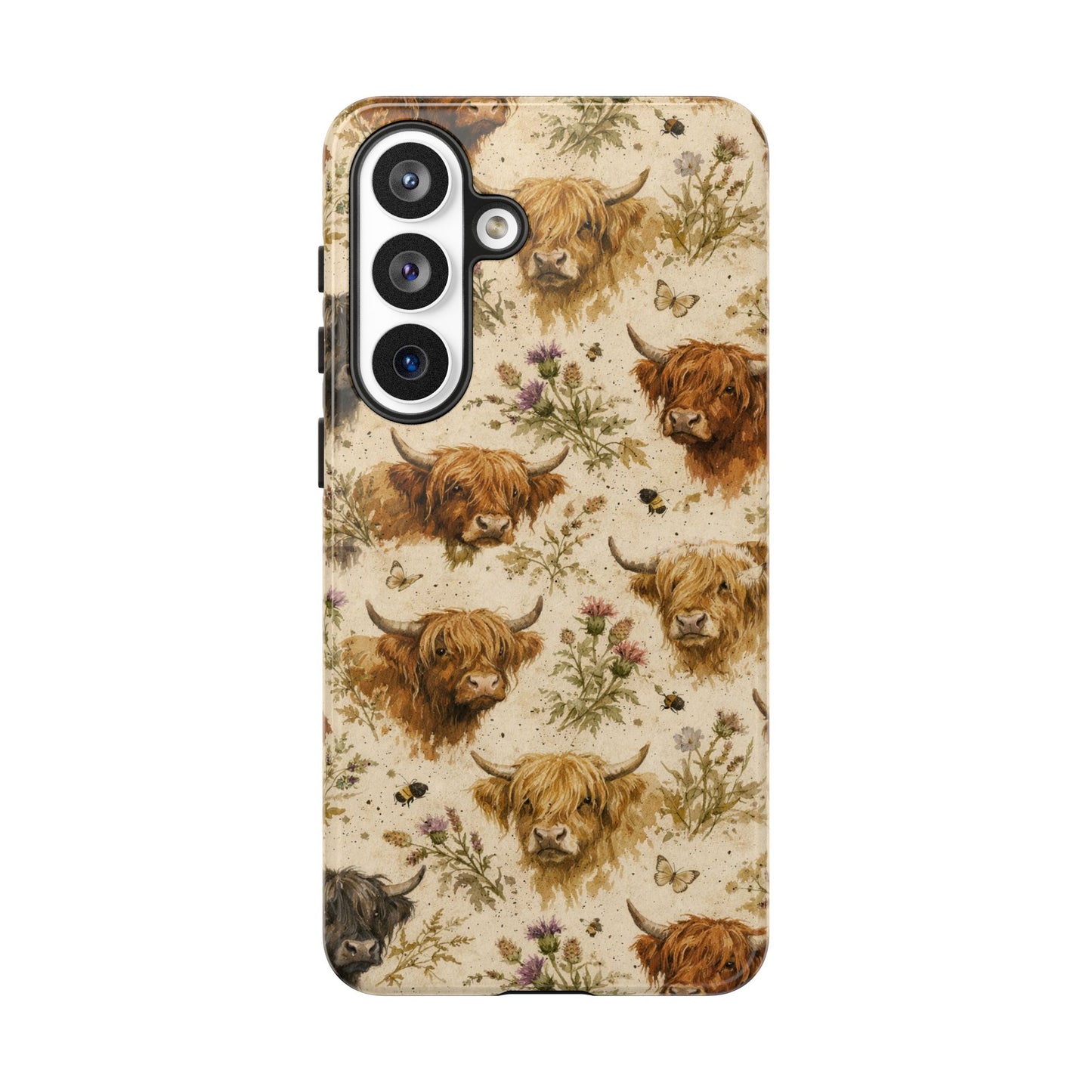 Cottage Core Highland Cows Tough Case