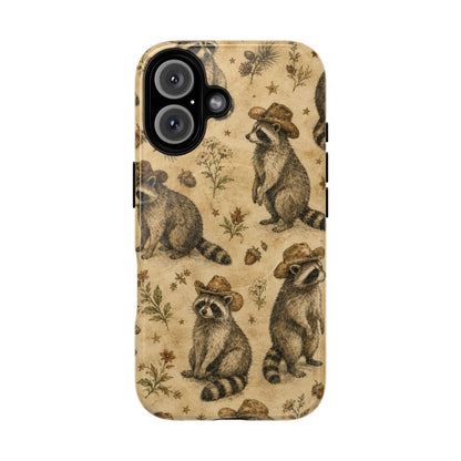 Painted Raccoon Magnetic Case