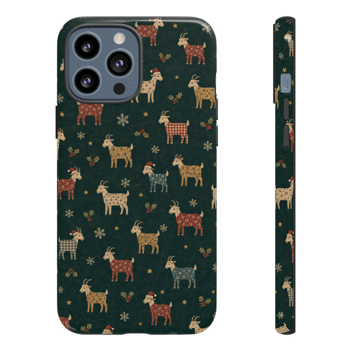 Yuletide Goats Tough Case