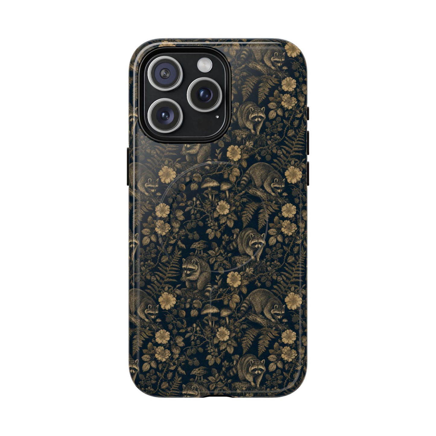 Midnight Raccoon Magnetic Case