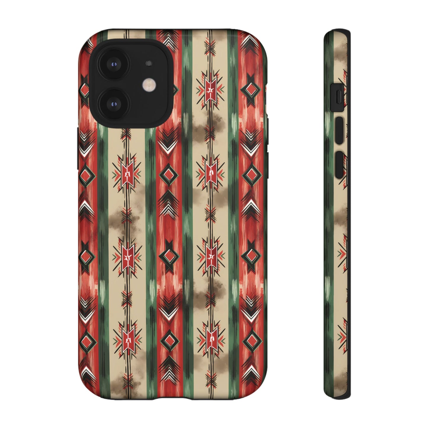 Christmas Aztec Stripes Tough Case