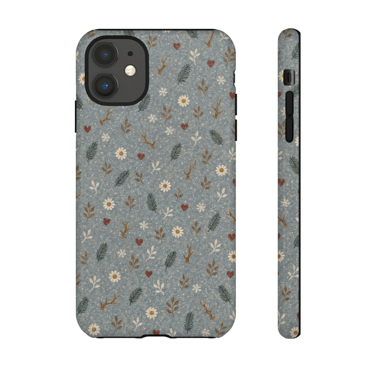 Antler Daisies Snow Tough Case