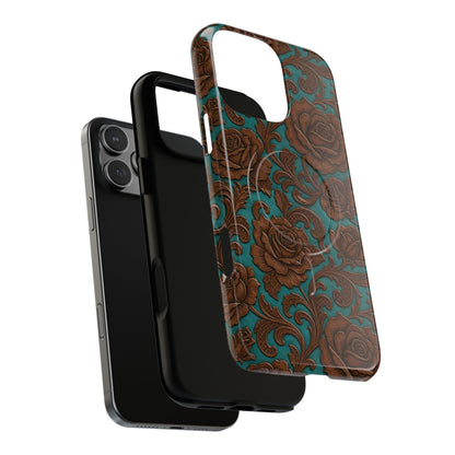 Roses + Scrolls Magnetic Case