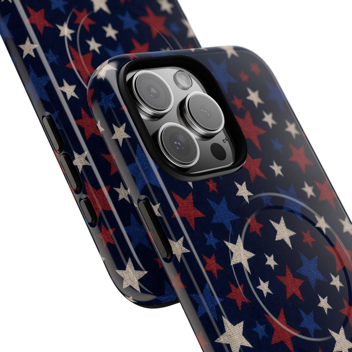 Patriotic Stars Magnetic Case