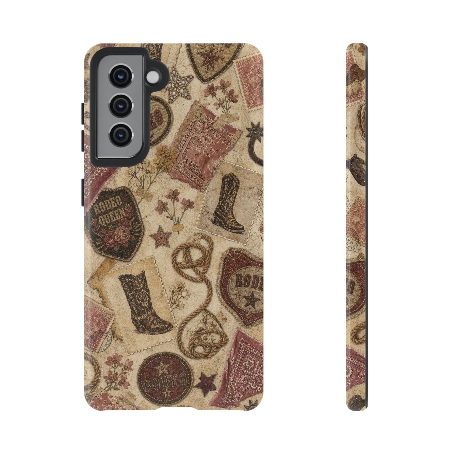 Cowgirl Collage Tough Case