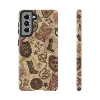 Cowgirl Collage Tough Case