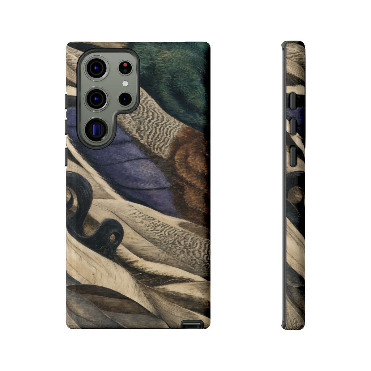 Mallard Feathers Tough Case