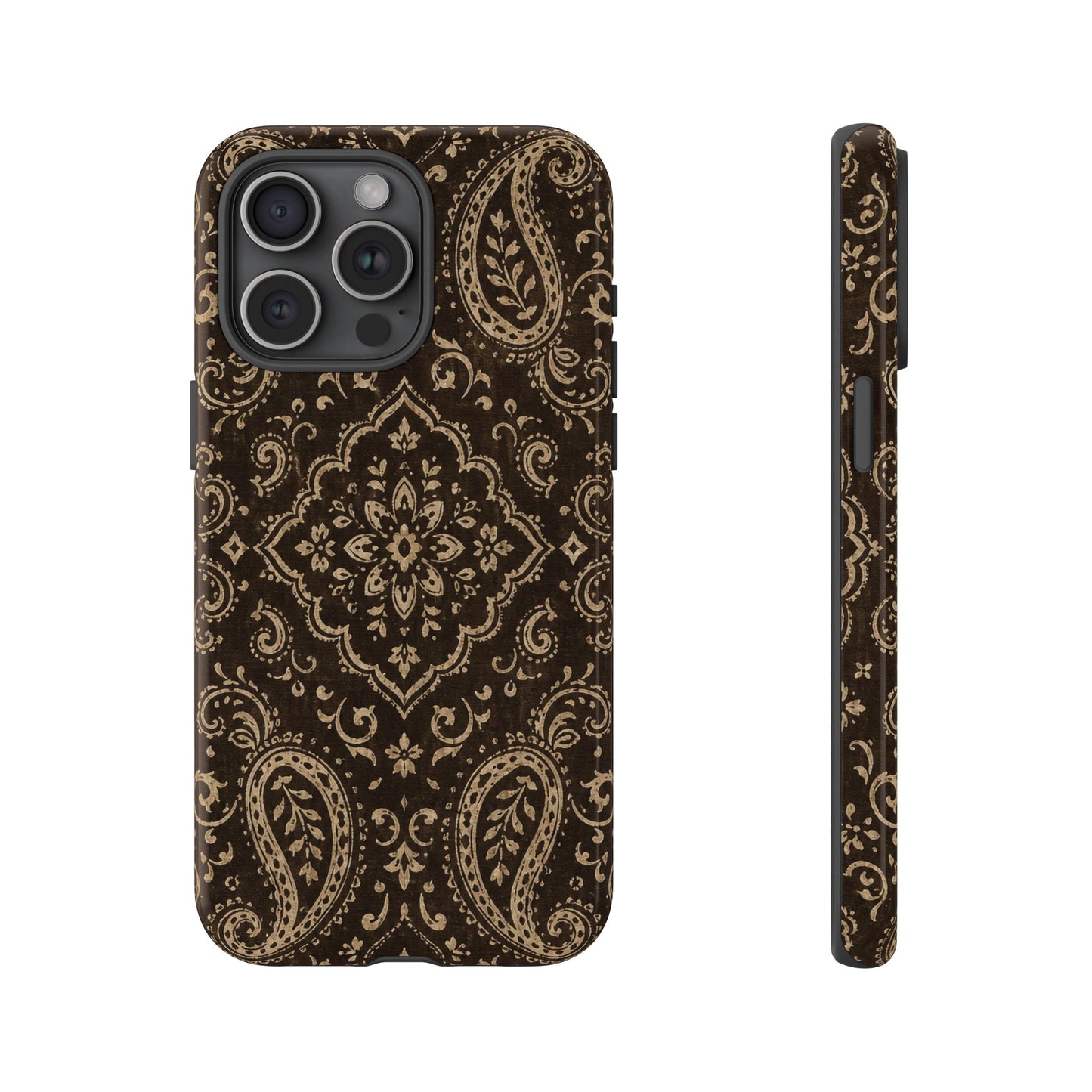 Chocolate Paisley Tough Case