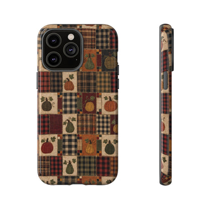 Plaid Pumpkin Tough Case