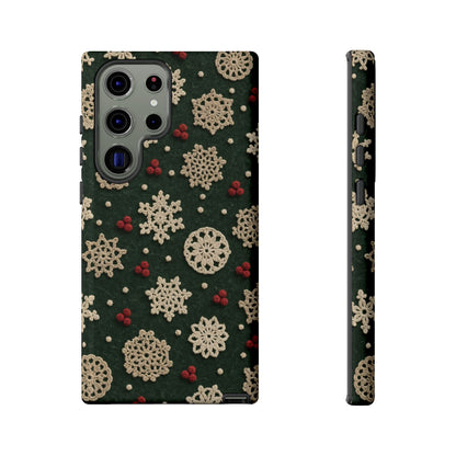 Crochet Snowflakes Tough Case