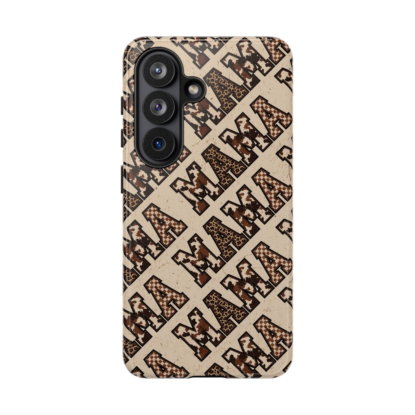 Grunge Cowhide Mama Tough Case