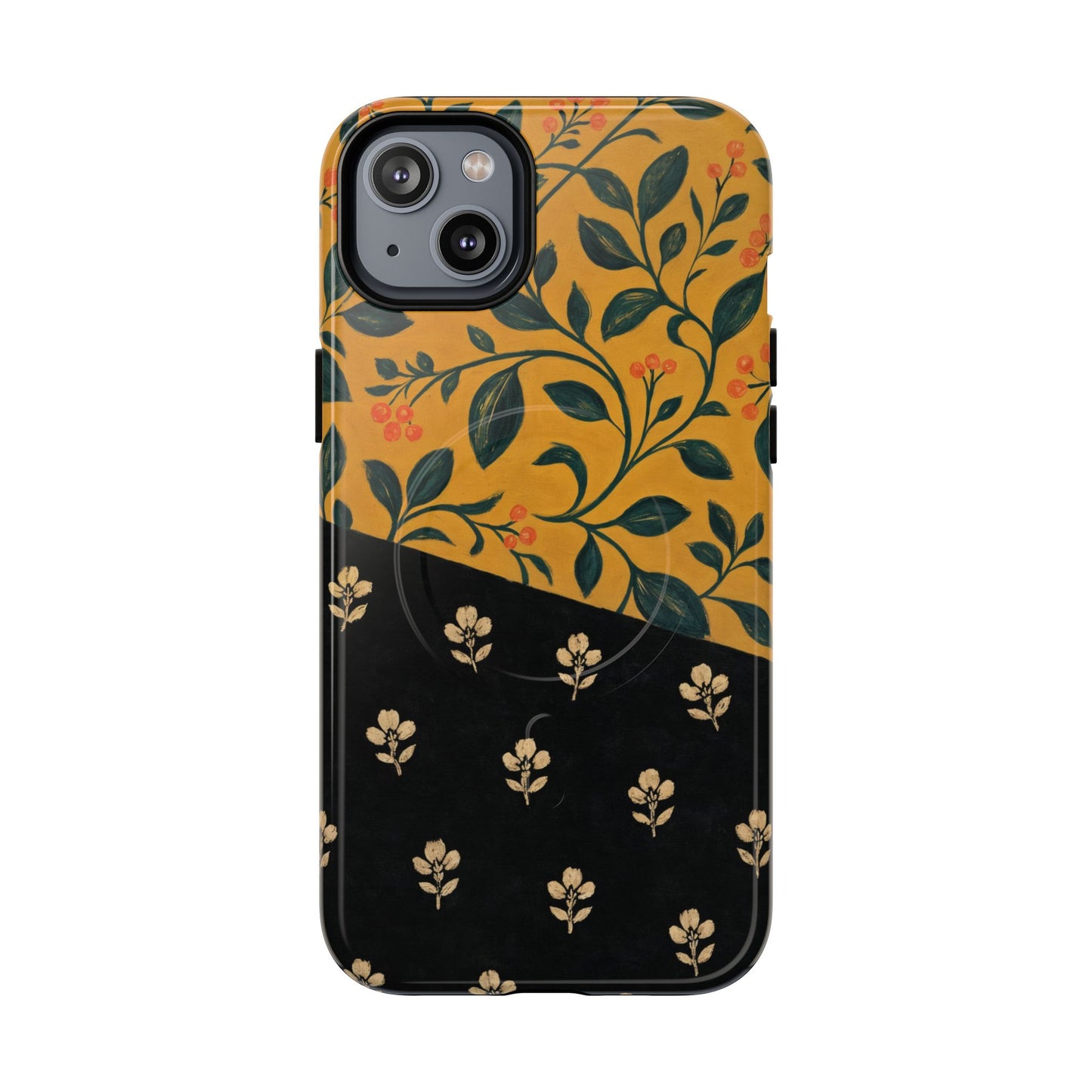 Mustard Folk Vine Magnetic Case