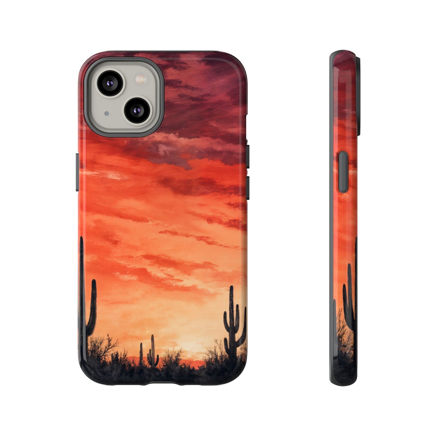 Desert Sunset Swaths Tough Case