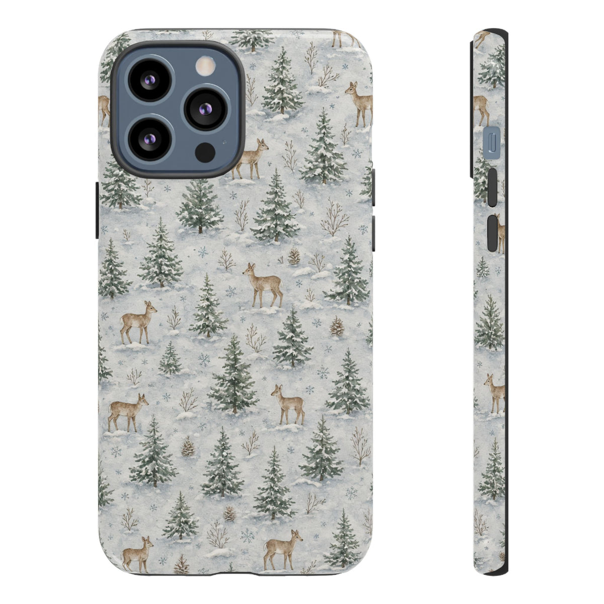 Winter Woodland Deer Tough Case