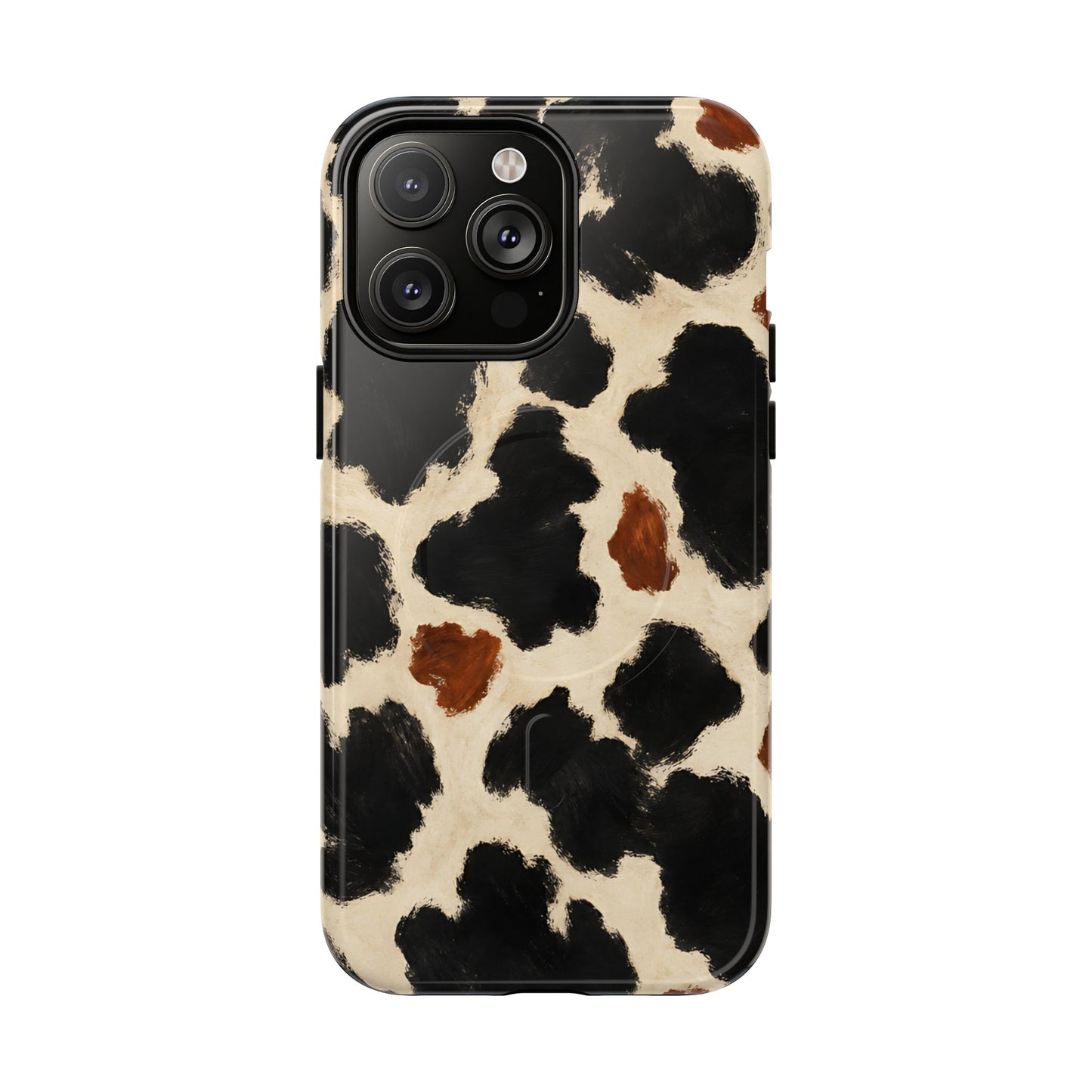 Painted Cowhide Magnetic Case