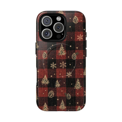 Flannel Pines Magnetic Case