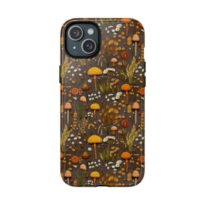 Brown Mushroom Magnetic Case