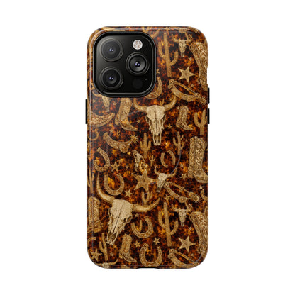 Western Tortoiseshell Magnetic Case