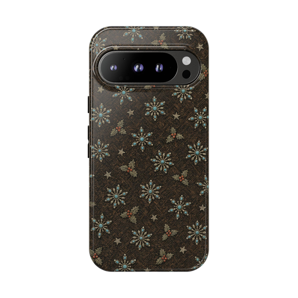 Squash Blossom Snowflakes Tough Case