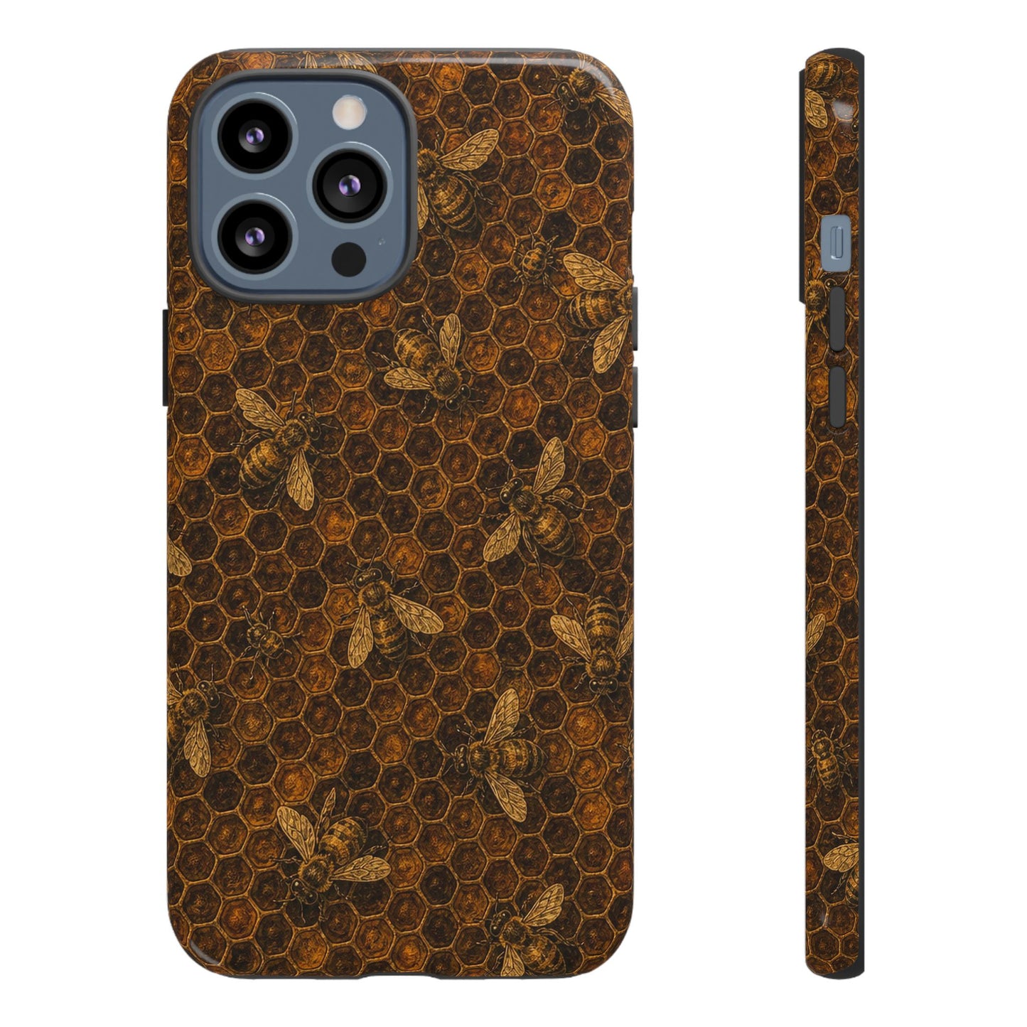 Golden Honeycomb Tough Case