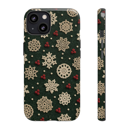 Crochet Snowflakes Tough Case
