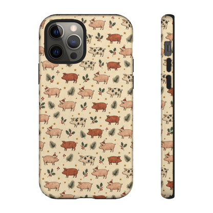 Santa Pigs Tough Case