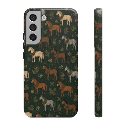 Wreath Horses Tough Case