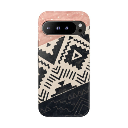 Blush Aztec Tough Case