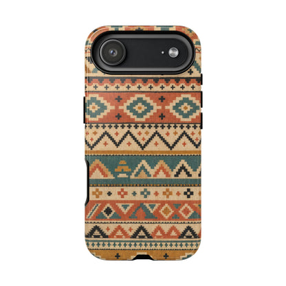 Stacked Aztec Tough Case