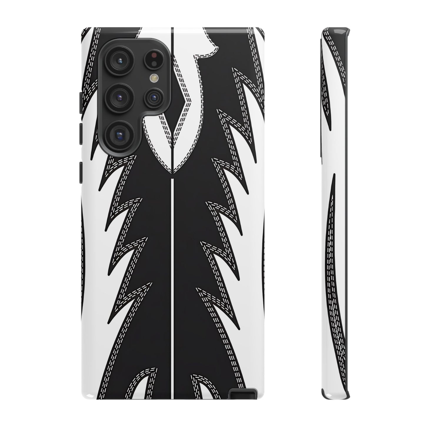 Boot Closeup Black Tough Case