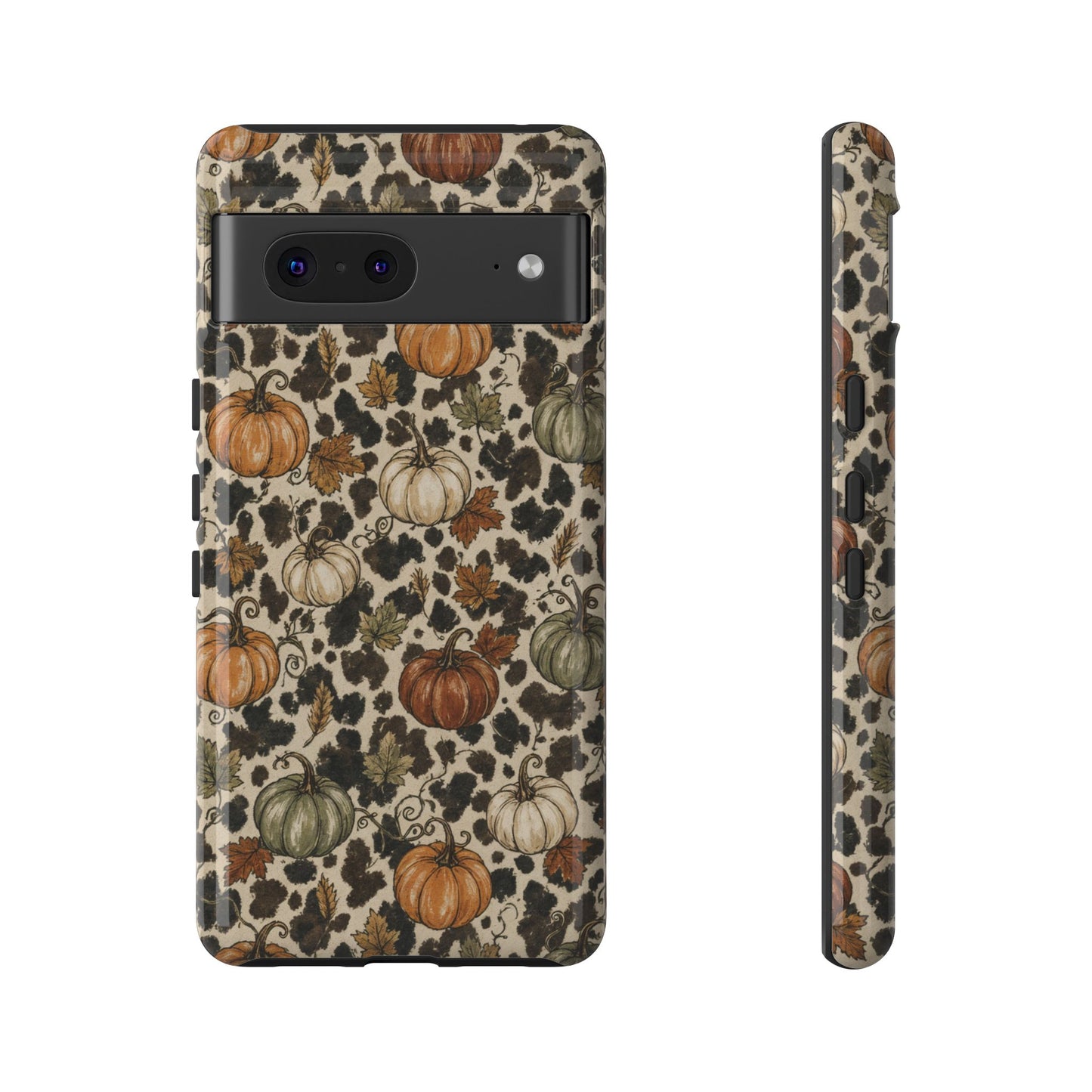 Cowhide Pumpkin Patch Tough Case