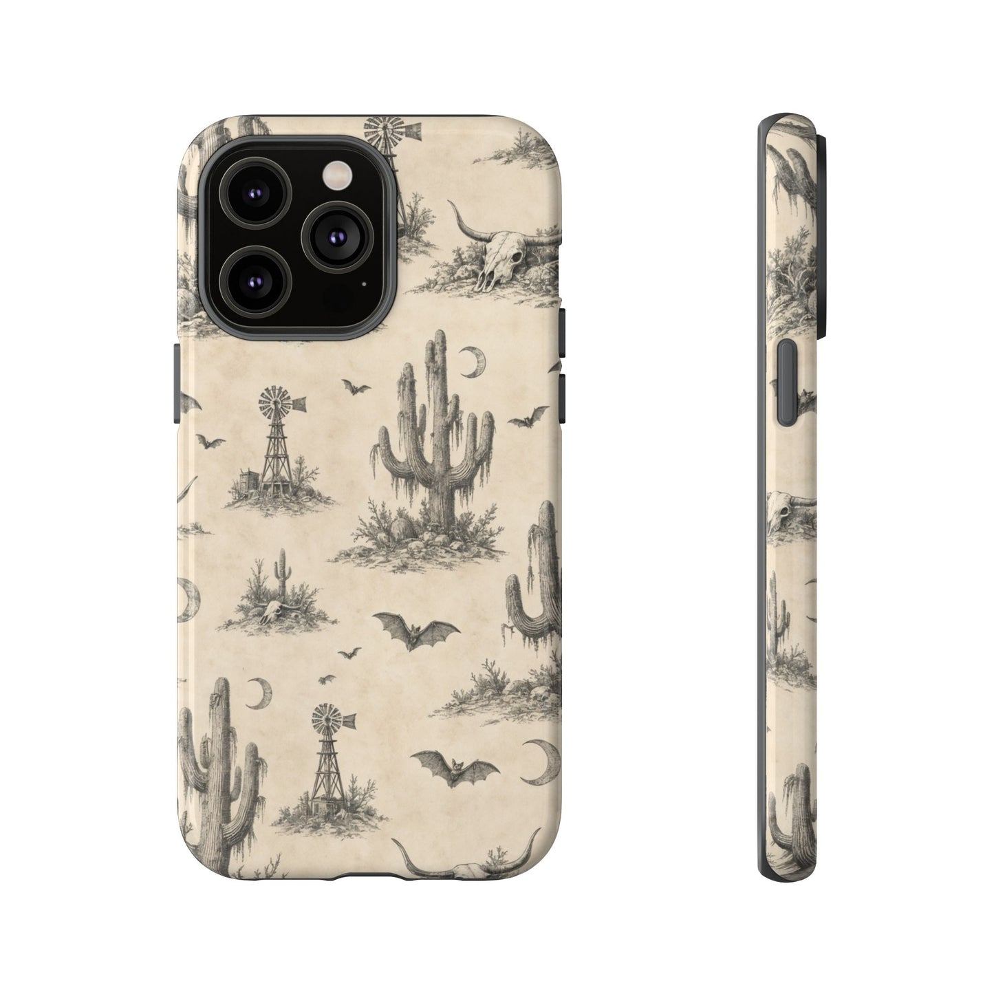 Spooky Desert Toile Tough Case