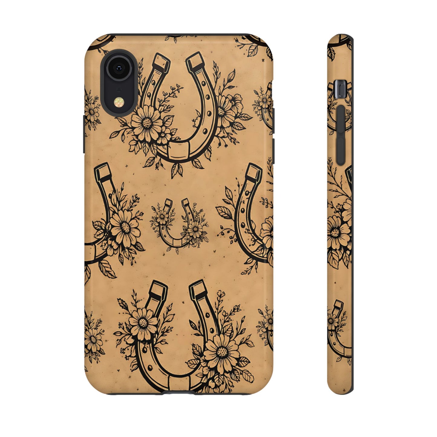 Floral Horseshoes Tough Case