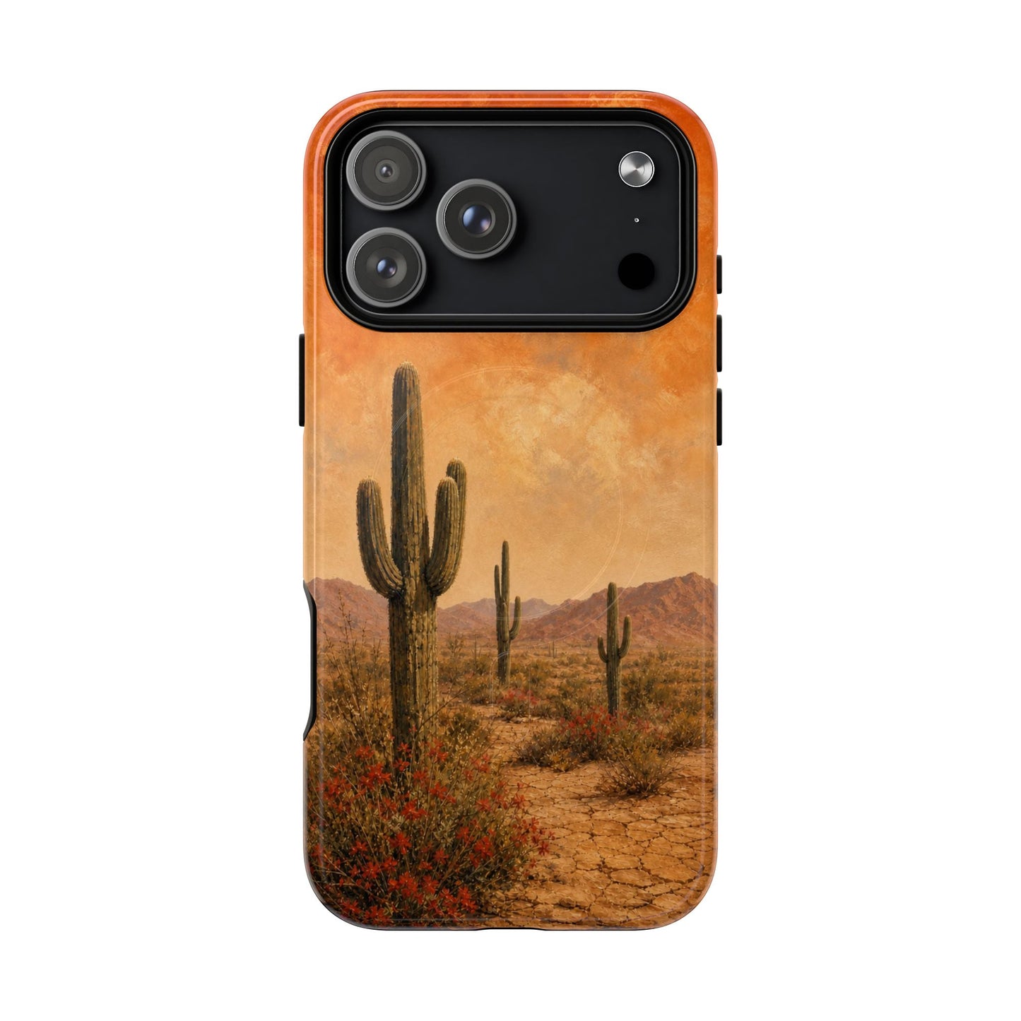 Sunset Cacti Magnetic Case