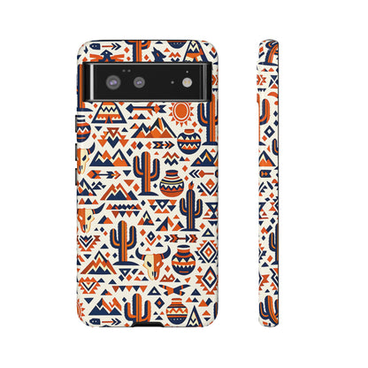 Southwest Tribal Orange Tough Case
