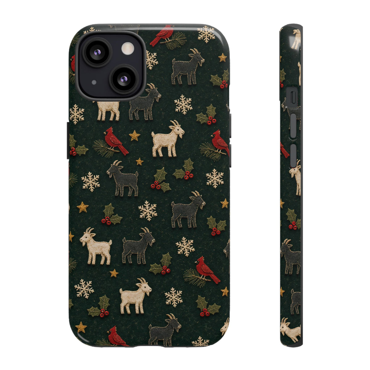 Felt Goats Cardinals Tough Case