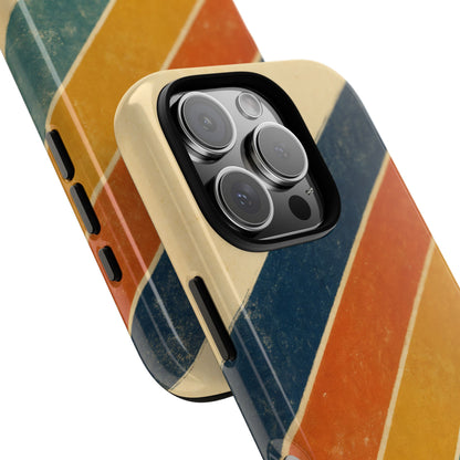 Retro Sunset Stripes Tough Case
