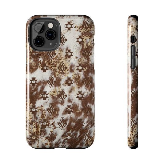 Aztec Cowhide Phone Case