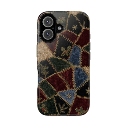 Winter Crazy Quilt Tough Case