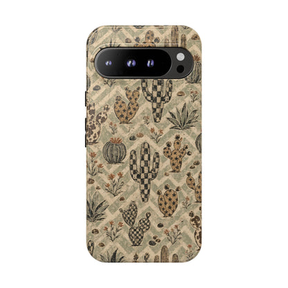 Checkered Cactus Tough Case