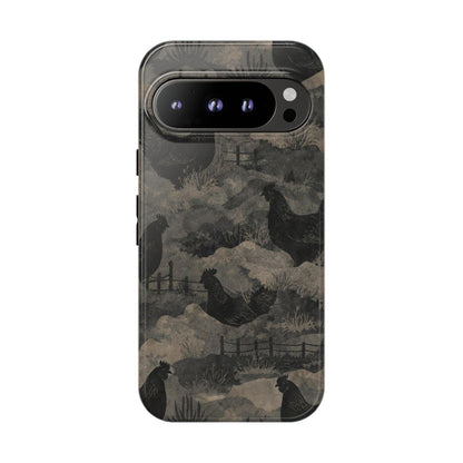 Camo Chickens Tough Case