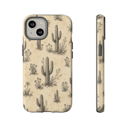 Cactus Sketch Tough Case