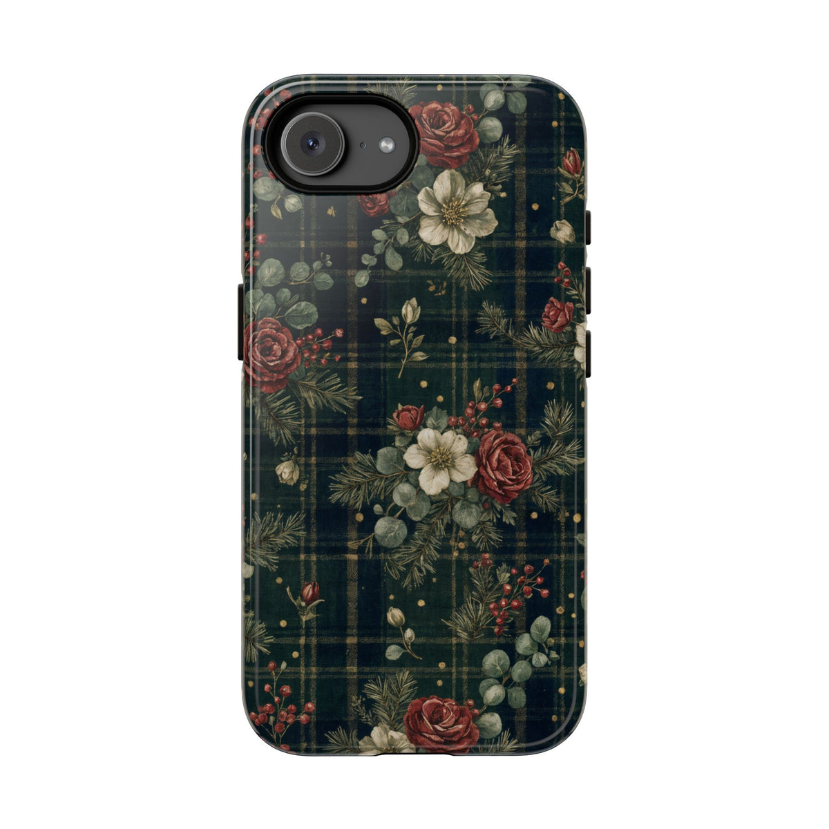 Tartan Roses Tough Case