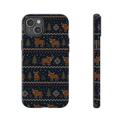 Highland Cow Sweater Tough Case