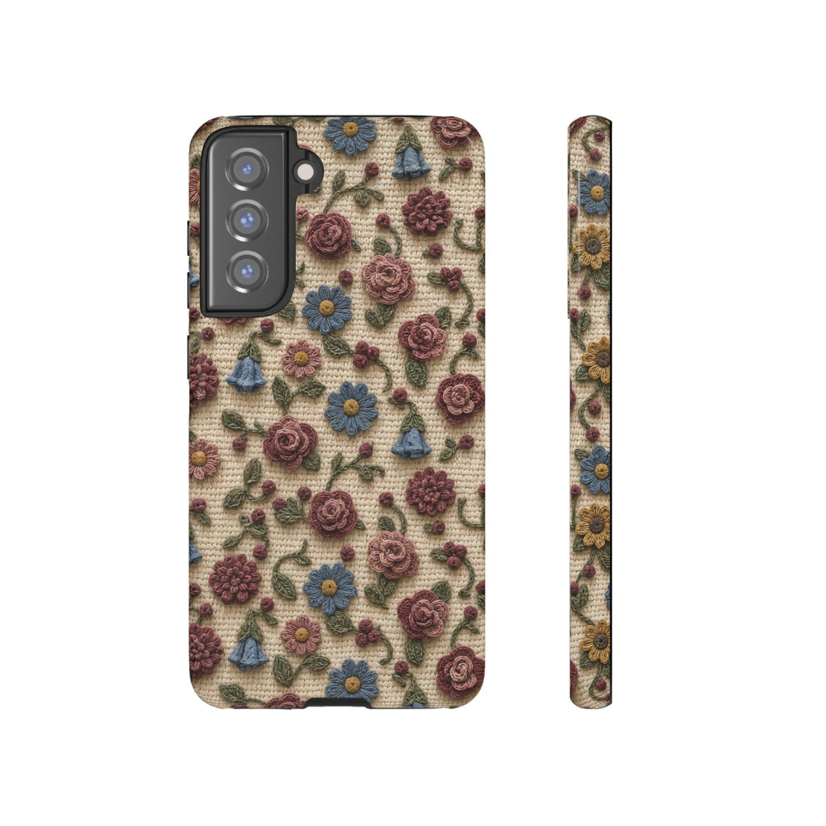 Crochet Flower Garden Tough Case