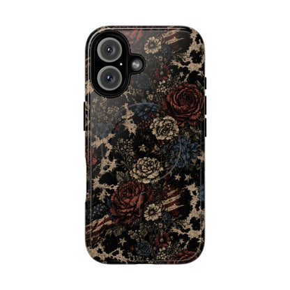 USA Cowhide Bloom Magnetic Case