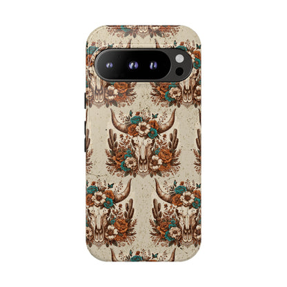 Boho Bull Skull Tough Case