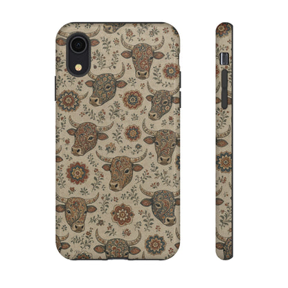 Folk Longhorn Tough Case