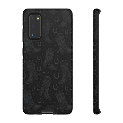 Western Noir Boots Tough Case